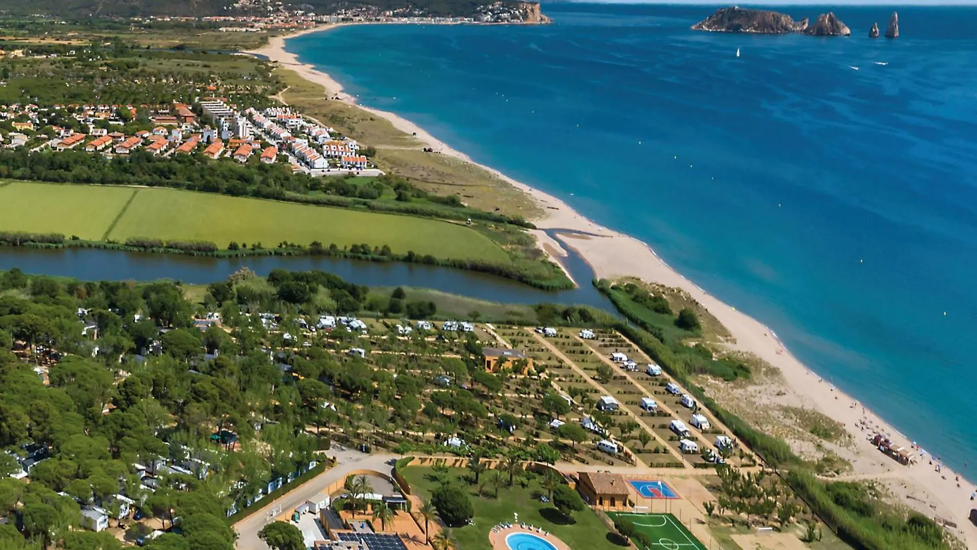 Camping & Bungalows Platja Brava Pals Spanien
